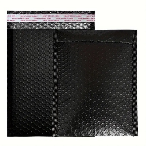 10/$10 Proline Poly Bubble Mailers - Black - Picture 1 of 2